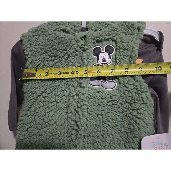 NEW Disney Baby Outfit 18 M Mickey Mouse 3 Piece Clothes - Picture 14 of 16